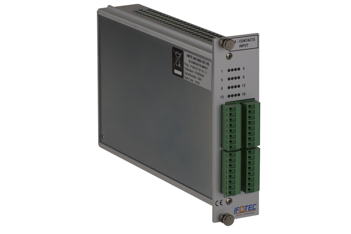 Modules entrées sorties TOR pour système de transmission modulaire sur